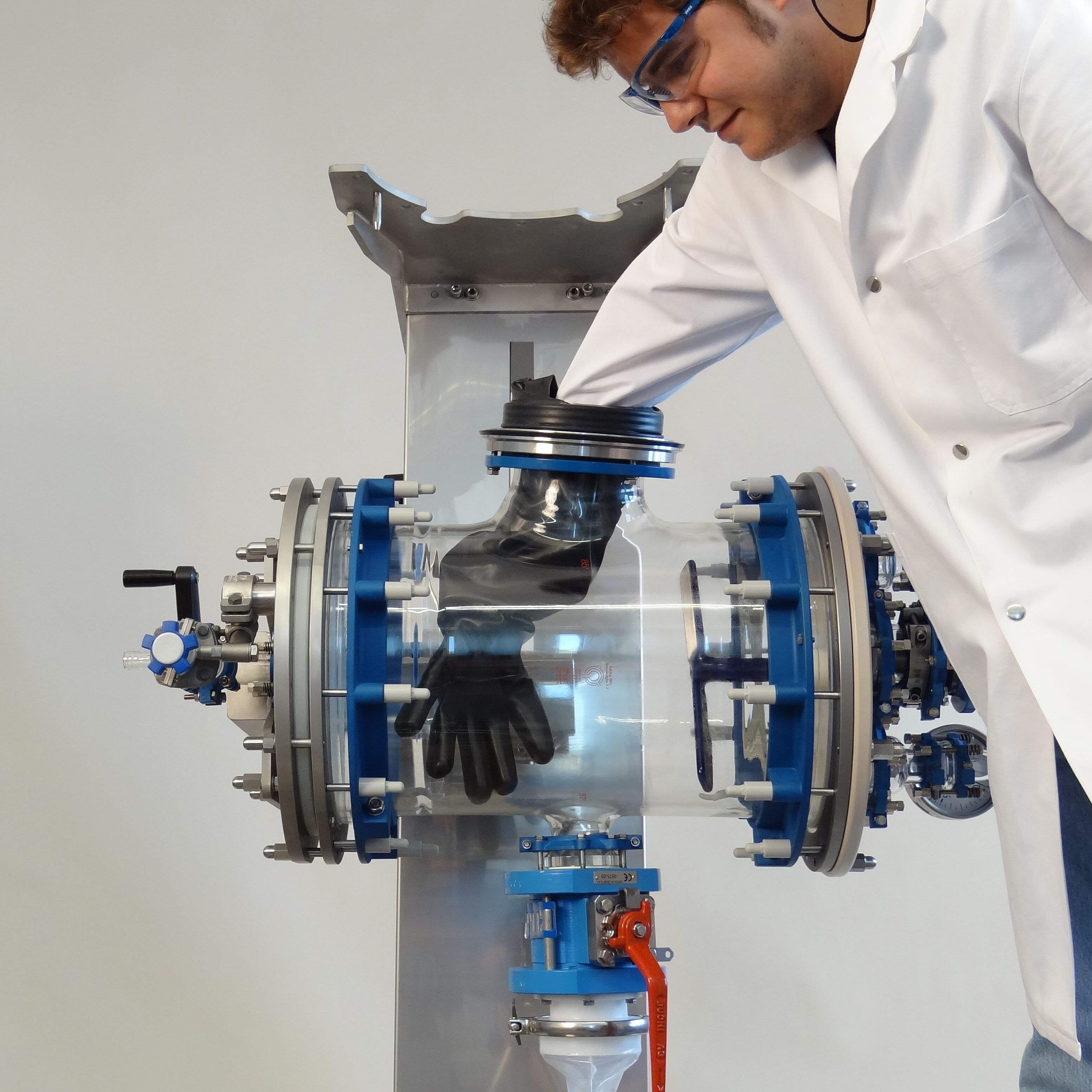 Scarico contenuto di slurry 