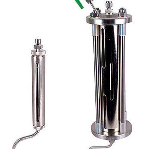 Burette per l’aggiunta di liquidi nel reattore in pressione