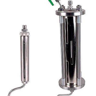 Burette per l’aggiunta di liquidi nel reattore in pressione