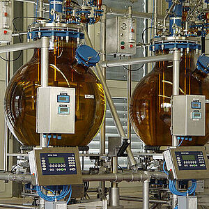 200 l reactors with balance (ATEX)