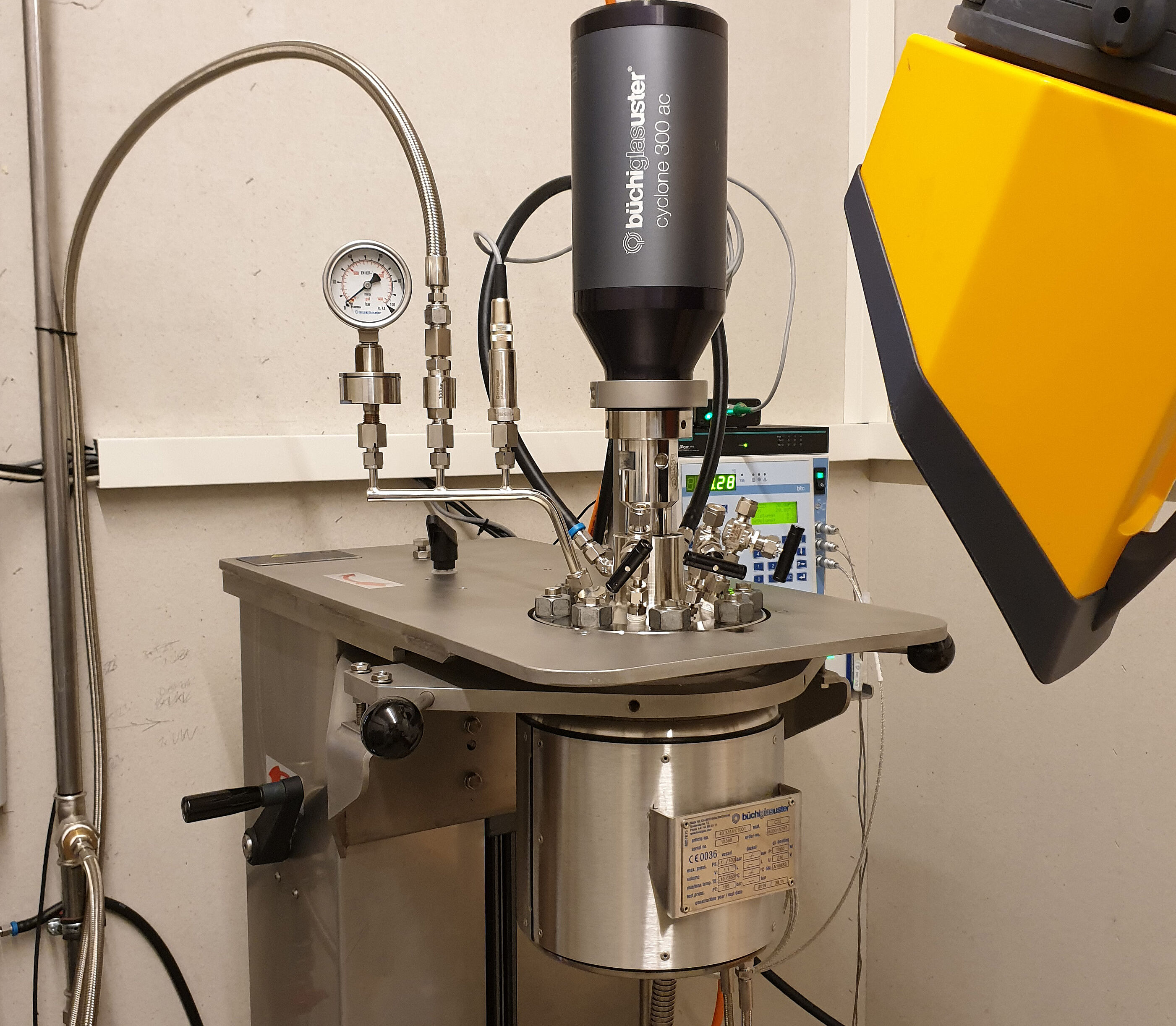 kiloclave per carbonizzazione idrotermale (HTC), ZHAW Wädenswil