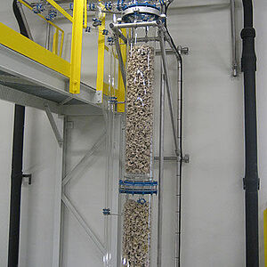 Colonna DN400 con baderna in ceramica