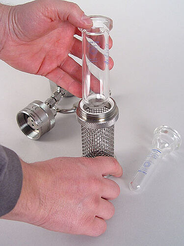 Recipiente a pressione in vetro intercambiabile 10, 25 ml recipiente a pressione in vetro intercambiabile 10, 25 ml