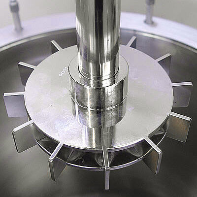 Pala a turbina per l’idrogenazione 