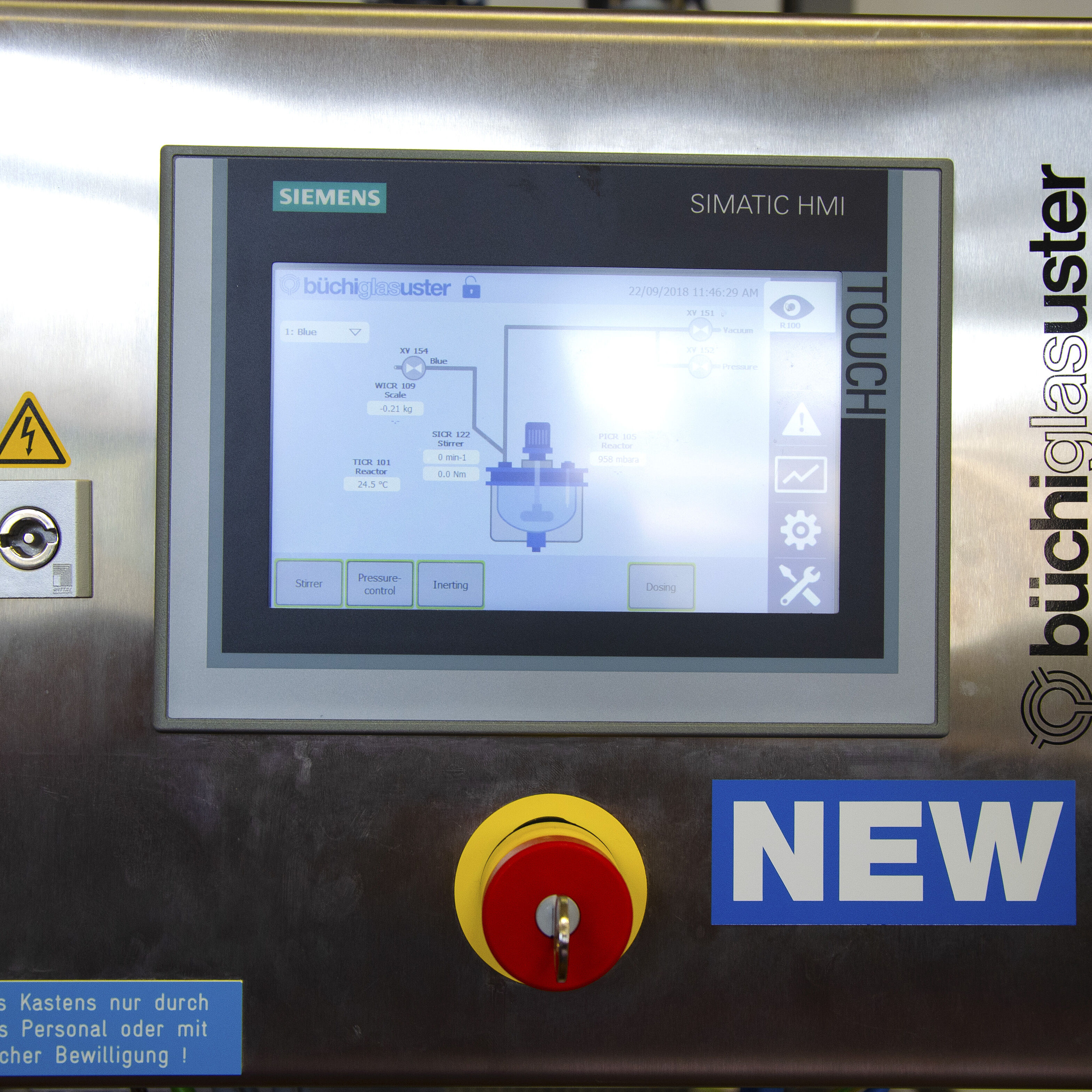 Zone 2 Ex display / PLC