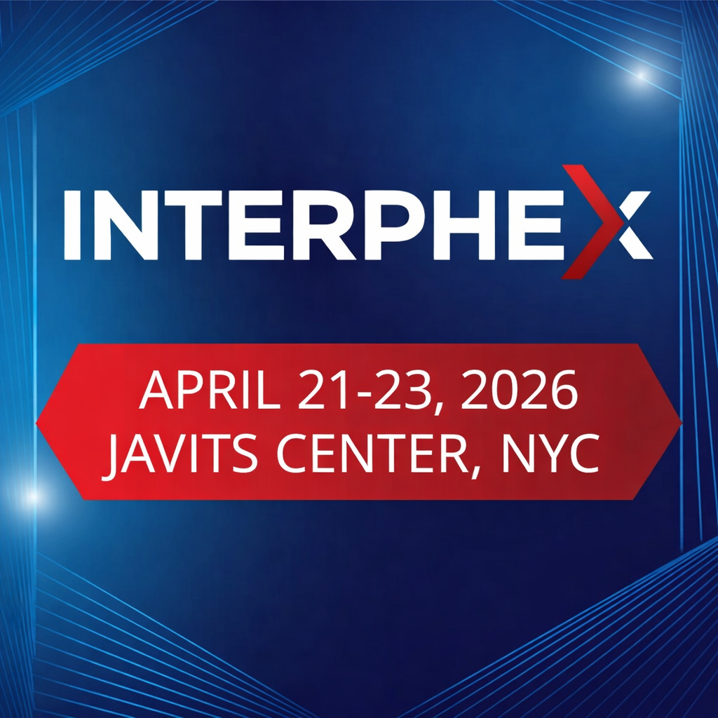 • Interphex show – April 21 – 23 New York, NY 