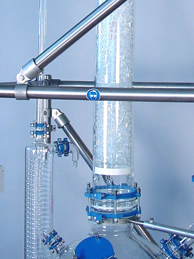 Colonna impaccata con anelli Rashig
