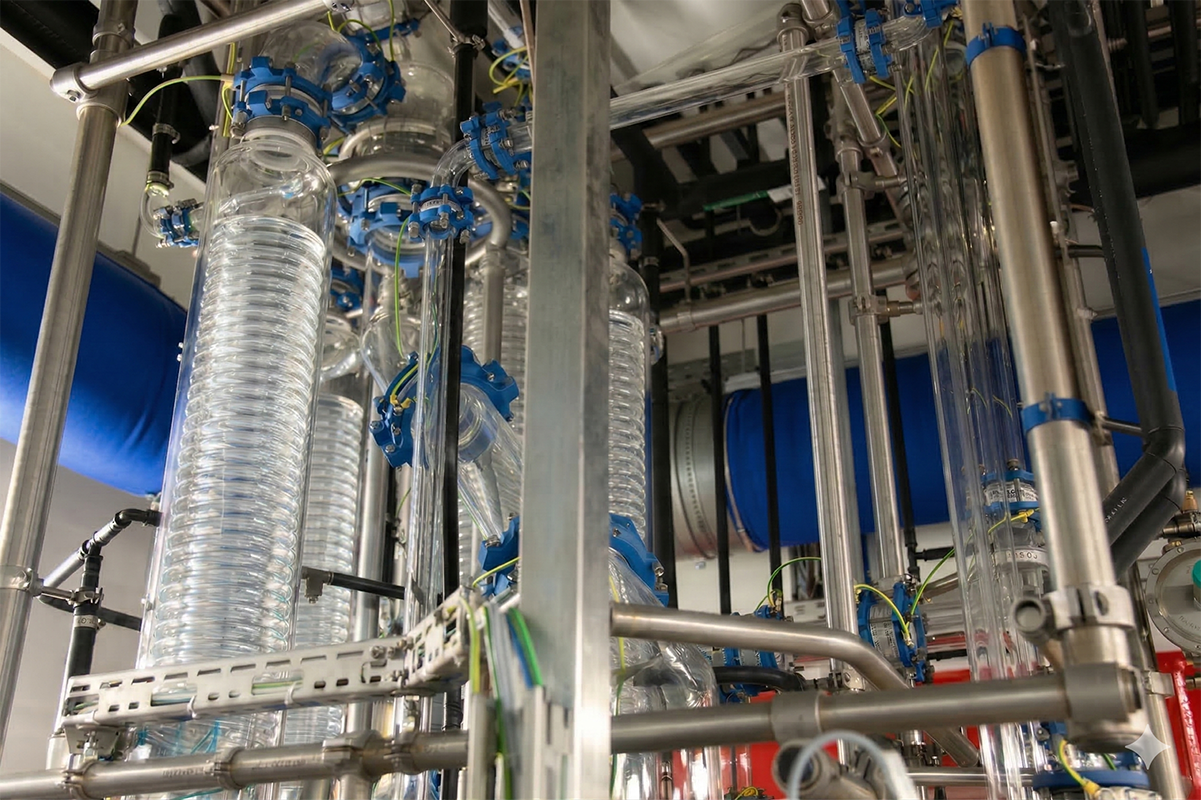 Scambiatori di calore a spirale (vetro/vetro)