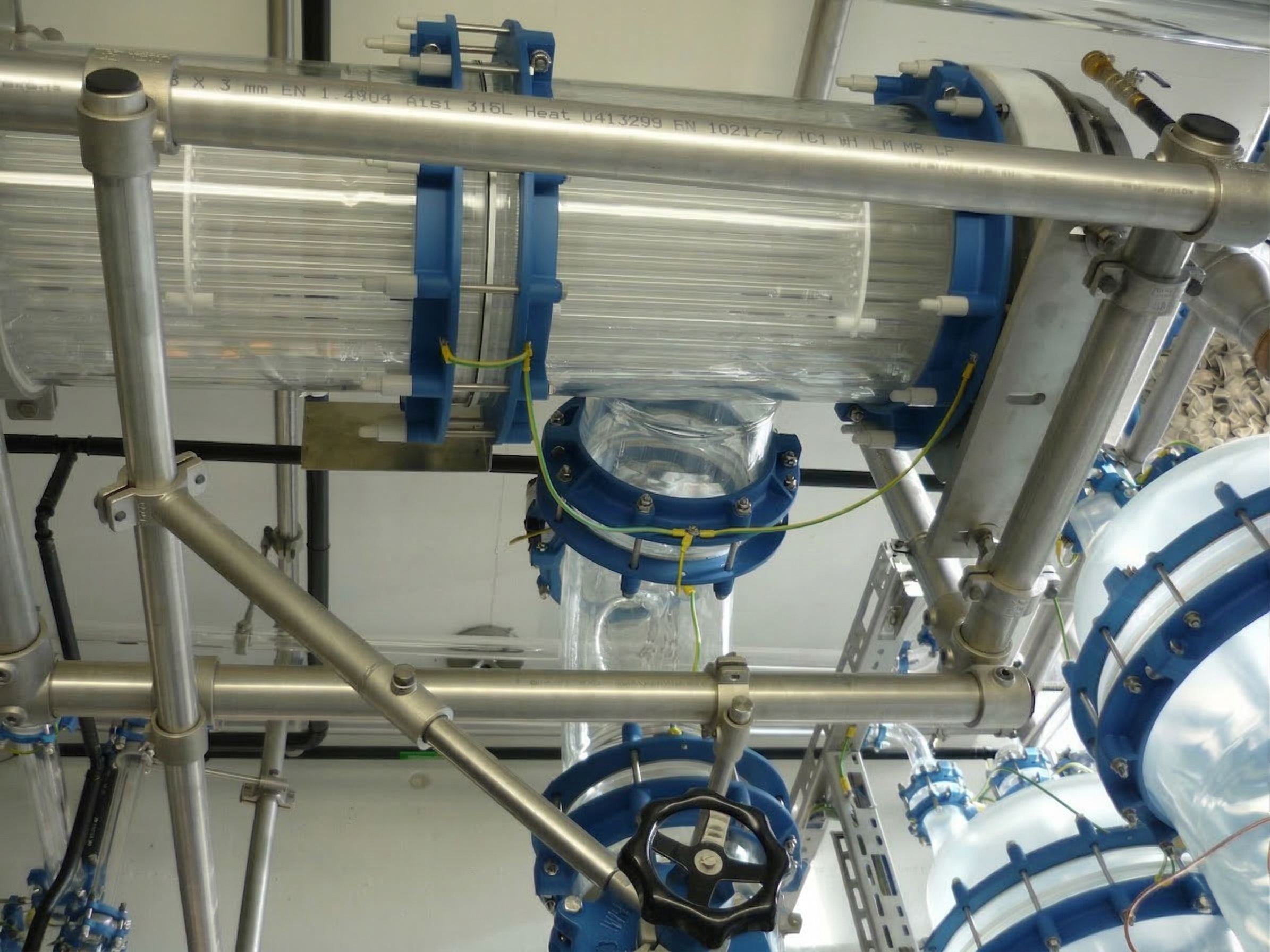 Scambiatori di calore a fascio tubiero (vetro/vetro)