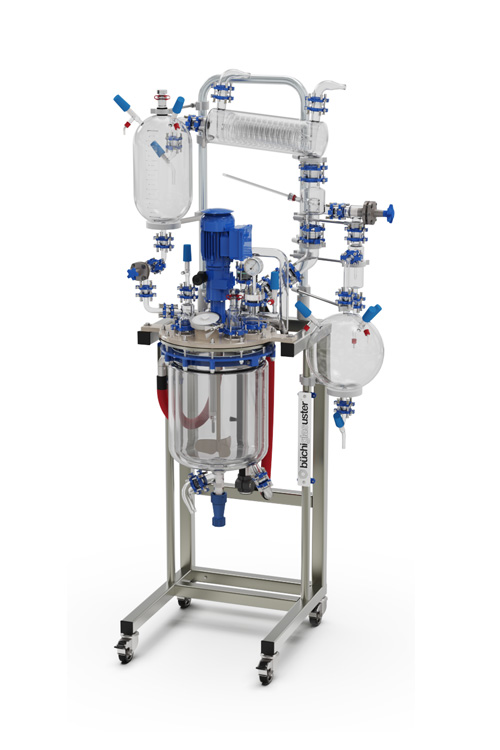 midipilot 20, 30 litri Reattore in vetro