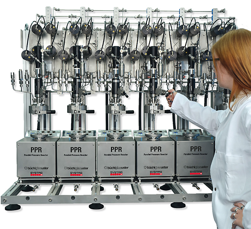 automated reactors in parallel, efficient R&D in chemical Labs