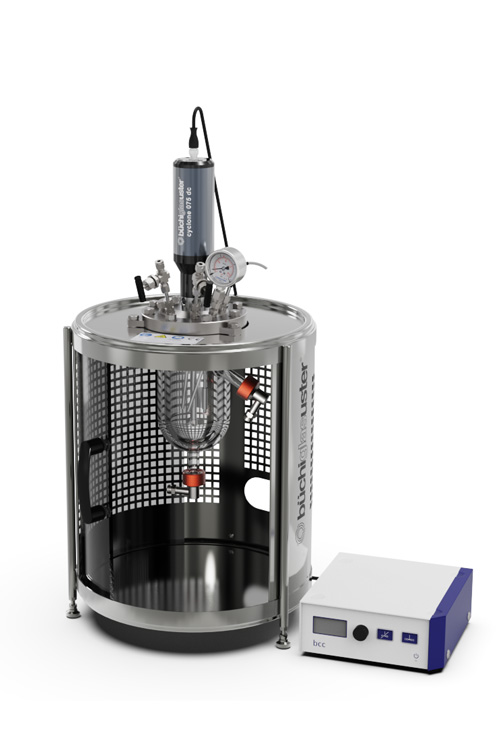 uniclave® – autoclave à agitation de laboratoire, cuve de réaction interchangeable en verre et métallique - autoclave da laboratorio con agitazione e recipiente di reazione intercambiabile in vetro e metallo